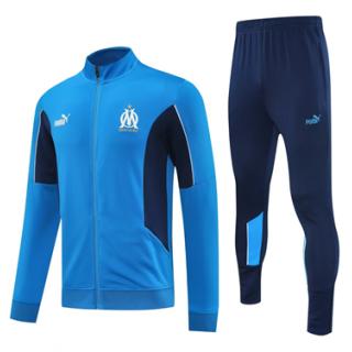 Chándal Olympique Marsella 2025/26-Blue (Cremallera larga)